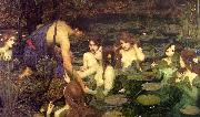 John William Waterhouse Hylas and the Nymphs painting